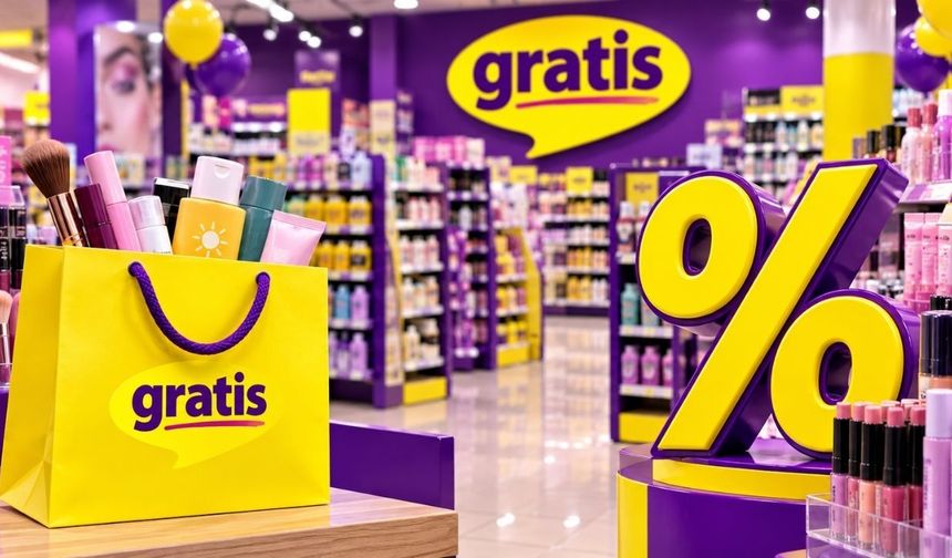 Gratis’te Yüzde 75 İndirim Çılgınlığı Başladı