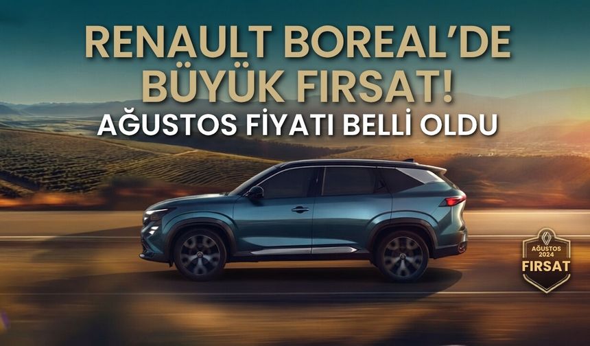 Renault Boreal'da Büyük İndirim
