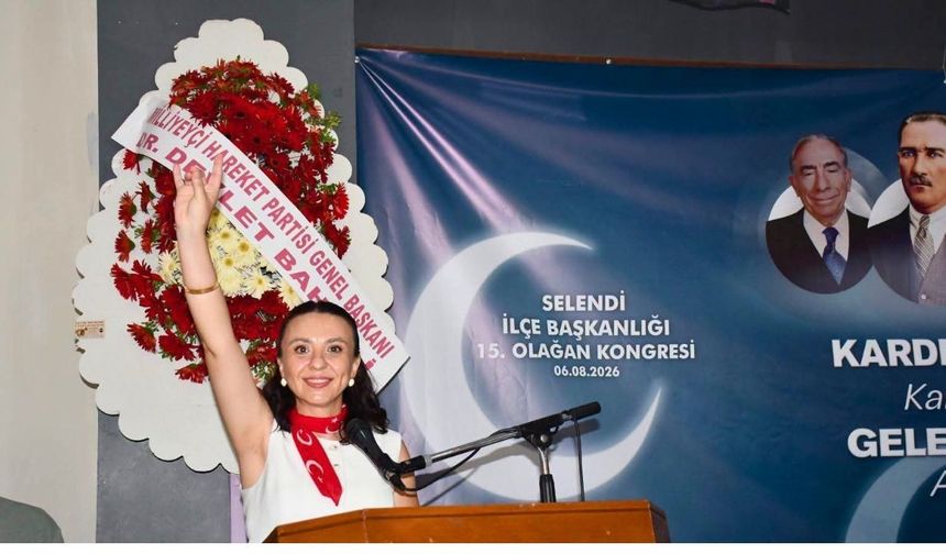 MHP Selendi’de Kadın Başkan Dönemi