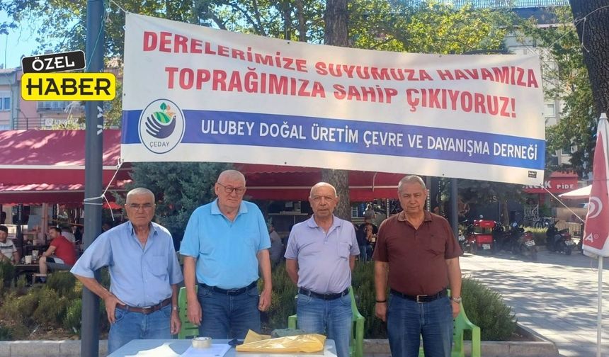 ÇEDAY’dan Uşaklılara GES'e Karşı Çağrı var