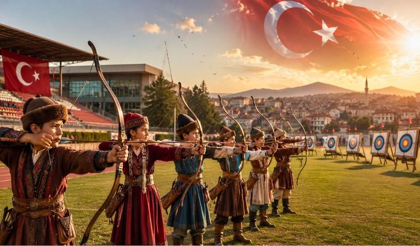 Uşak’ta Geleneksel Türk Okçuluğu İçin Yaylar Gerilecek