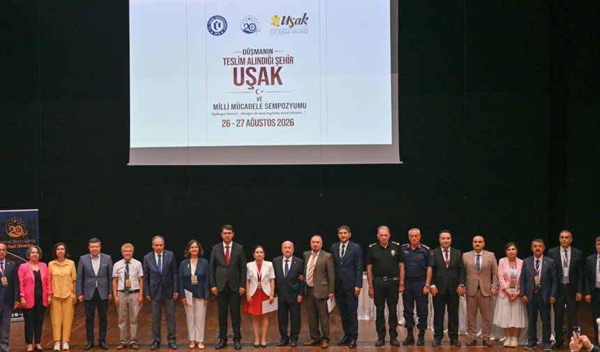 "Düşmanın Teslim Alındığı Şehir: Uşak ve Milli Mücadele Sempozyumu"