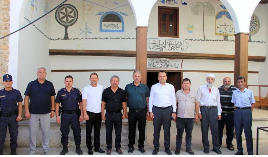 Uşak’ın 156 Yıllık camisi Kaymakam Çelik’i Ağırladı