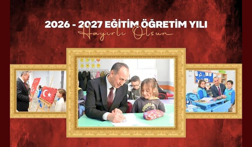 Uşak İl Milli Eğitim Müdürü Halil Yücel’den Mesaj Var