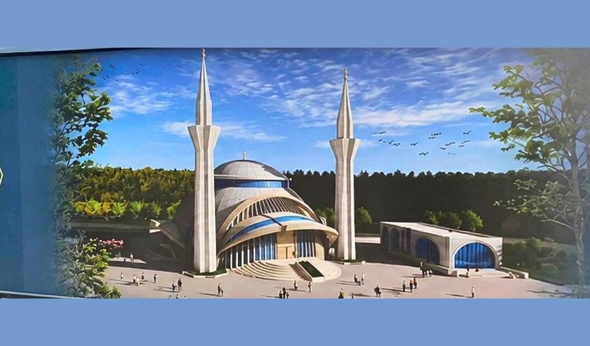 Uşak Millet Camisi Yapım Süreci Hızlandı