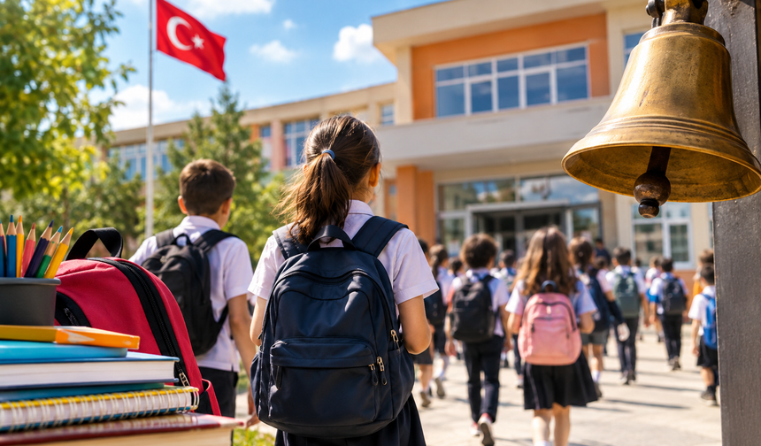 17 milyon öğrenci için ders zili çaldı