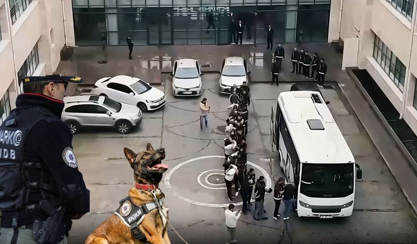 Uşak'ın da Aralarında Olduğu 75 İlde Yasaklı Madde Operasyonu