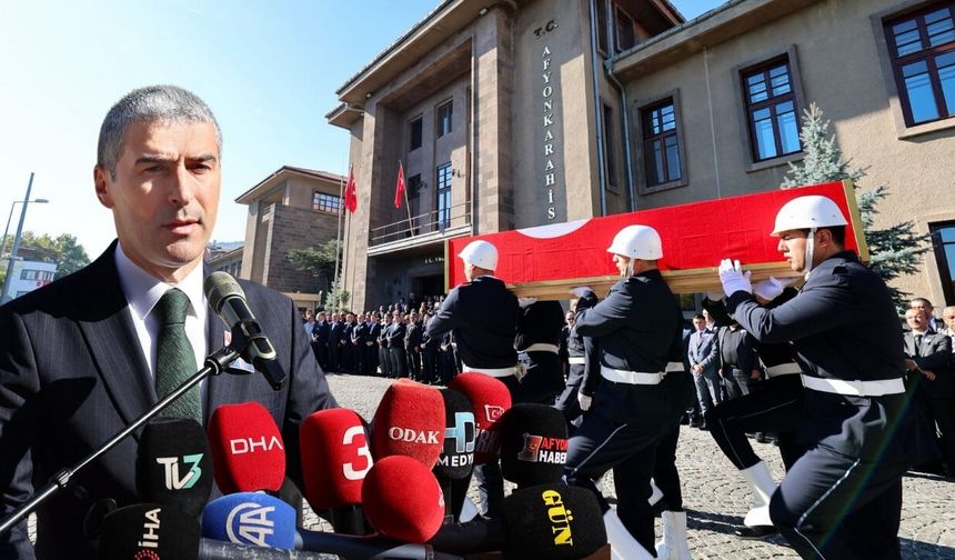 Afyon Valisi Naci Aktaş’tan İhsan Ayrancı İçin Başsağlığı Mesajı