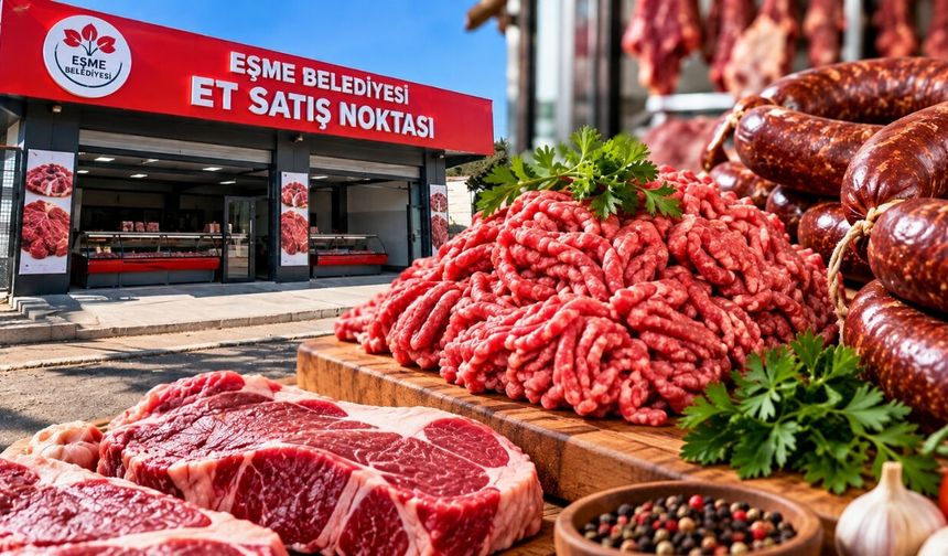 Eşme’de Et Satış Noktası Açılıyor: Fiyatlar Belli Oldu