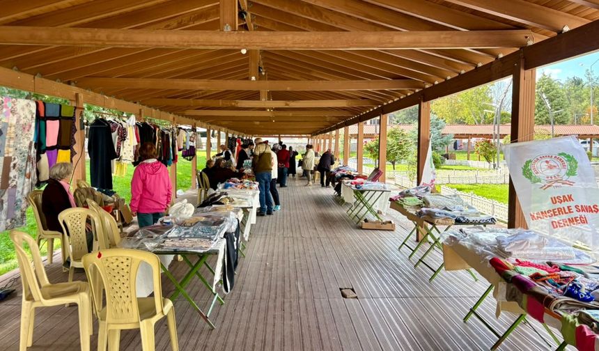 Uşak Kanserle Yaşam Derneği’nden Kanser Mücadelesine Destek