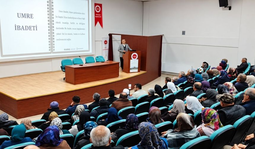 Uşak'tan Umreye Gidecek 415 Kişiye Eğitim Verildi