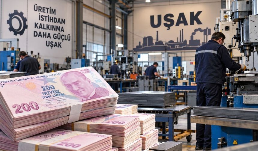 Uşak'taki Sanayicilere 150 Milyon TL'ye Kadar Kredi Desteği