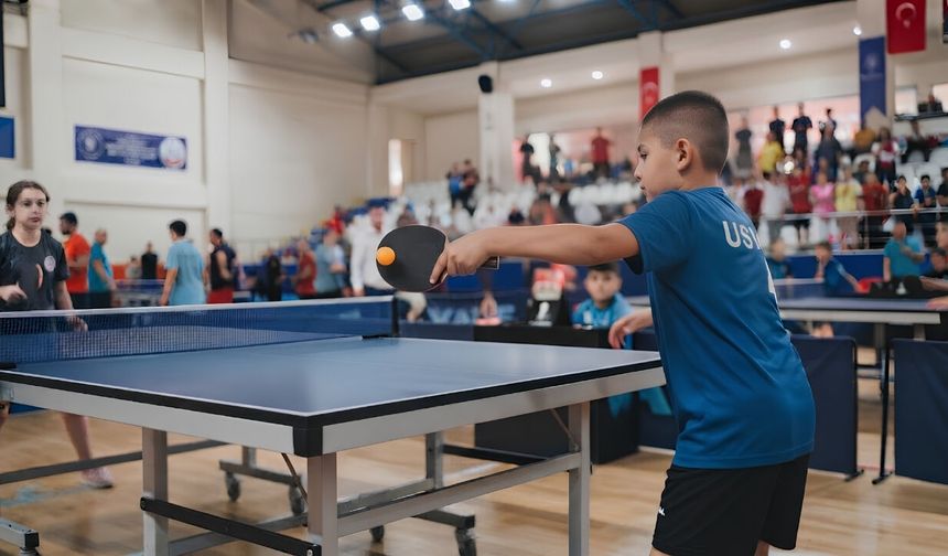 Uşak’ta Masa Tenisi Heyecanı Başlıyor