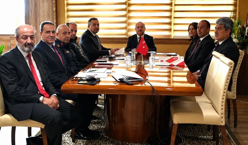 Uşak’ta 25 Ekim KPSS Ortaöğretim Sınavı İçin Güvenlik Toplantısı