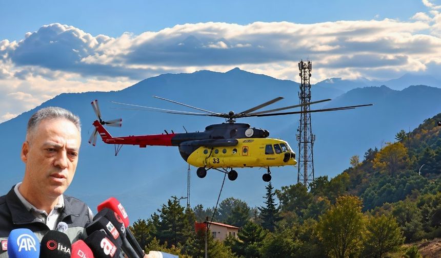 Uşak’a Müjde: Yangın Söndürme Helikopteri Göreve Başlıyor