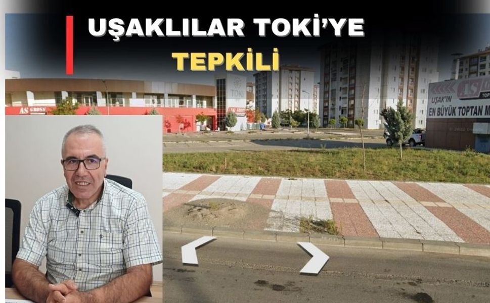 Uşaklılar TOKİ’nin  verdiği sözü tutmasını istiyor