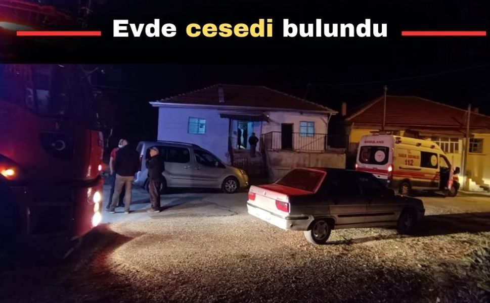 Uşak’ta yaşlı adam evinde ölü bulundu