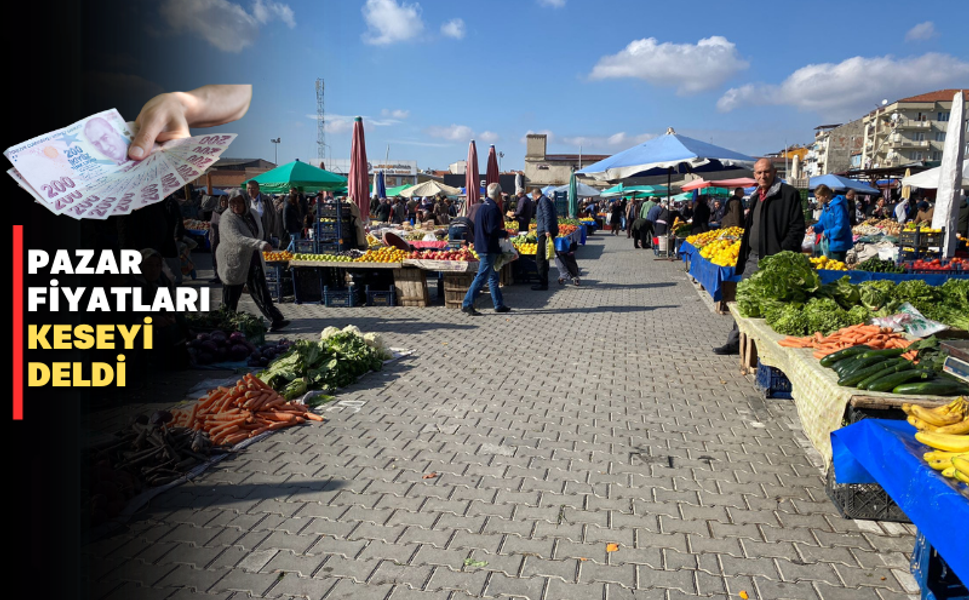 Uşak'ın pazarı bu hafta cep yakıyor