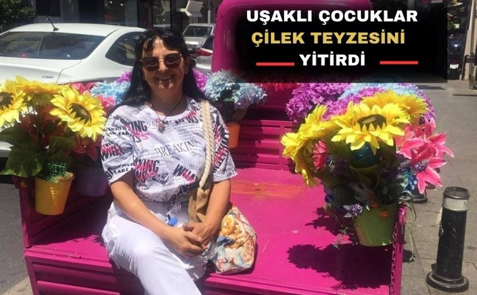 Uşaklı öğrencilerin Çilek teyzesi hakka yürüdü