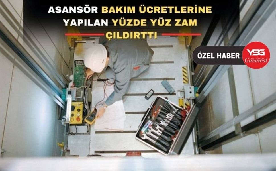 Asansör bakım ücretli zammı Uşaklıları isyan ettirdi