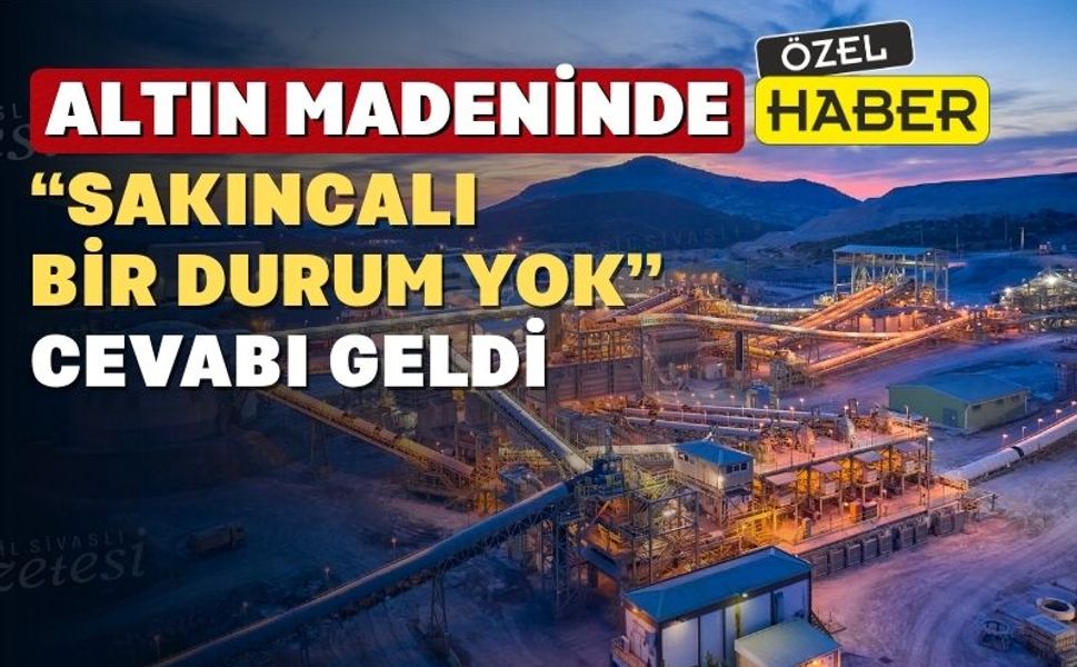 Uşak Barosu’na cevap; “Altın madeninde tehlikeli bir durum yok”