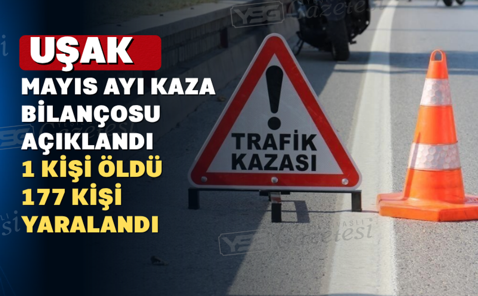 Uşak’ta Meydana Gelen Trafik Kazalarında 177 Kişi Yaralandı