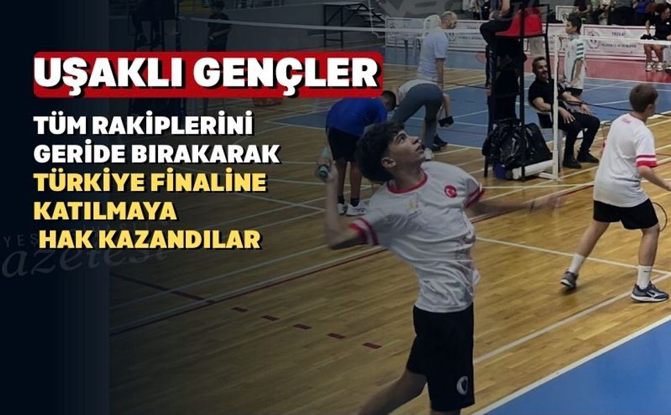 Uşak Badminton İl Karması Türkiye finaline katılıyor