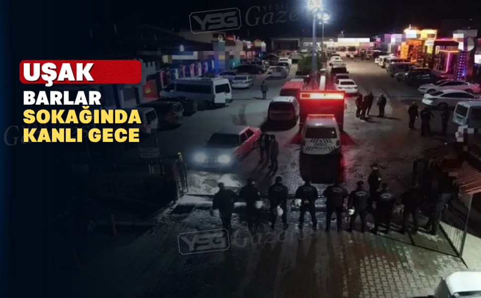 Uşak’ta Eğlence Mekanına Silahlı Saldırı: 5 Yaralı