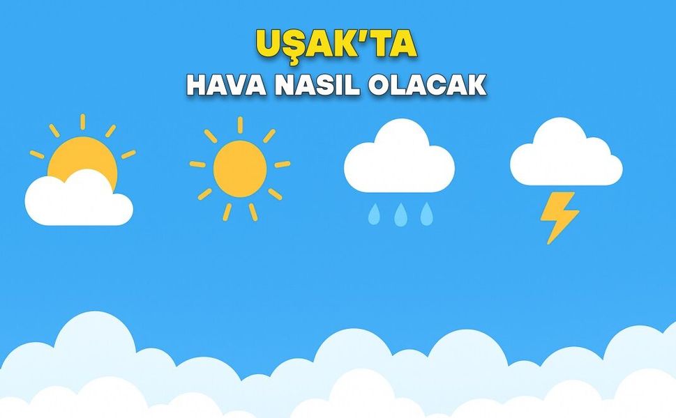 Uşak’ta 24 Şubat Salı günü hava durumu nasıl?