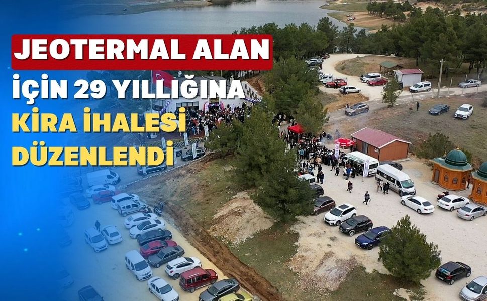 Uşak Belediyesi 61505 metrekare jeotermal alanı kiraya veriyor