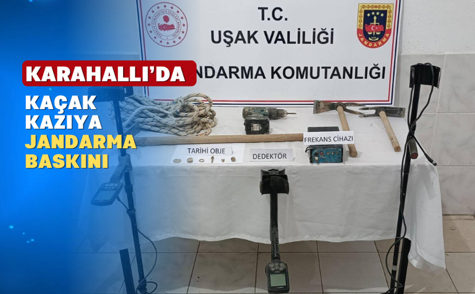 Kaçak Kazı Yapan 3 Kişi Suçüstü Yakalandı