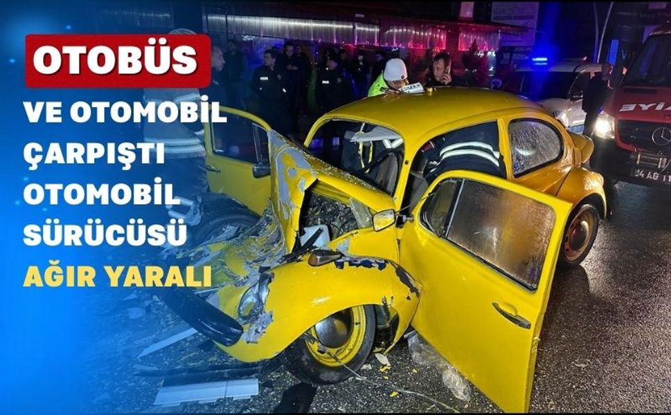 Uşak’ta Sanatçı Kıraç’ın Orkestrasını taşıyan Otobüs Kaza Yaptı