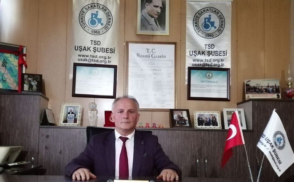 Uşak TSD Başkanı Küçük; "Erişilebilir Bir Dünya, Mümkün ve Hemen Şimdi"