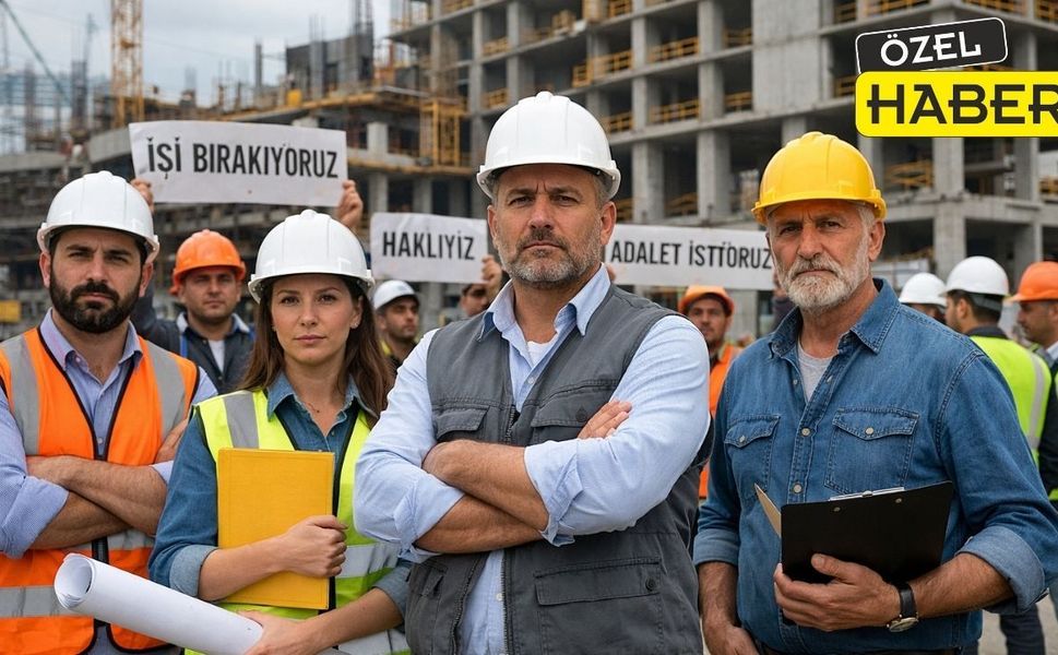 Uşak’ta şantiye şefleri görevlerini bırakmaya hazırlanıyor