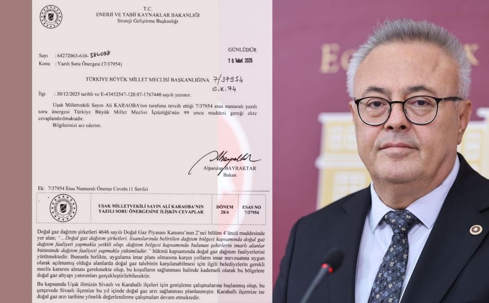 Ali Karaoba: “Doğalgaz sözü yine tutulmadı”