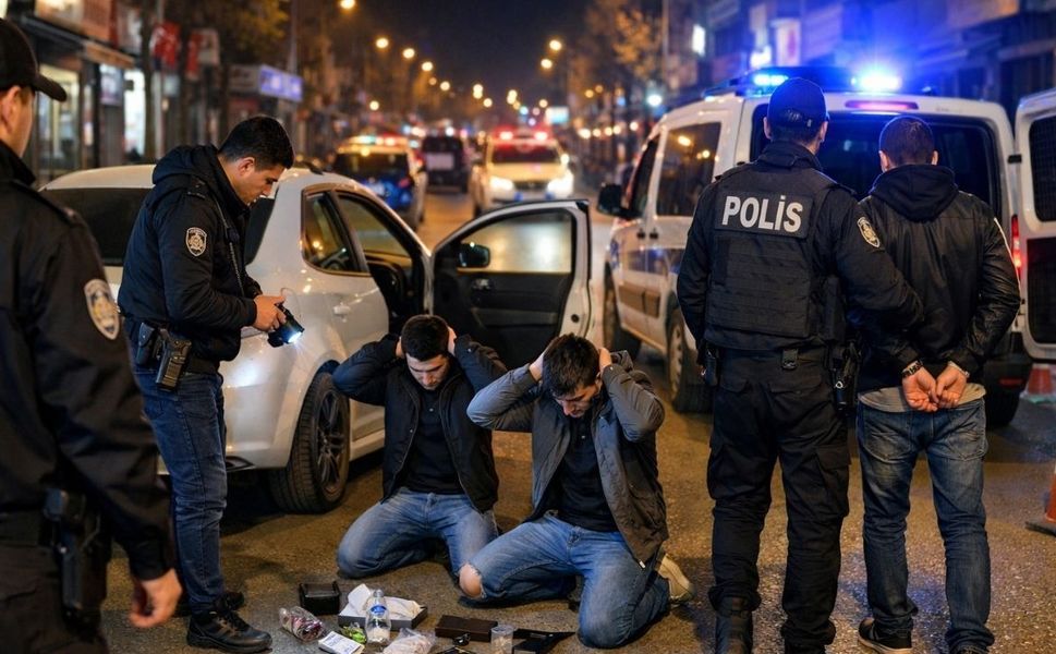 Uşak’ın o ilçesinde yasaklı madde operasyonu