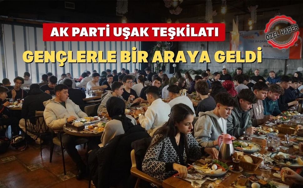 Uşak AK Gençlikten ilk kez oy kullanacak gençlere kahvaltı