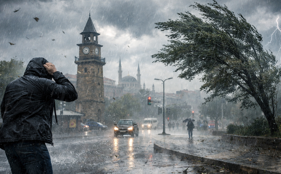 Uşak’ta bu hafta rüzgarlı ve yağışlı hava hakim olacak