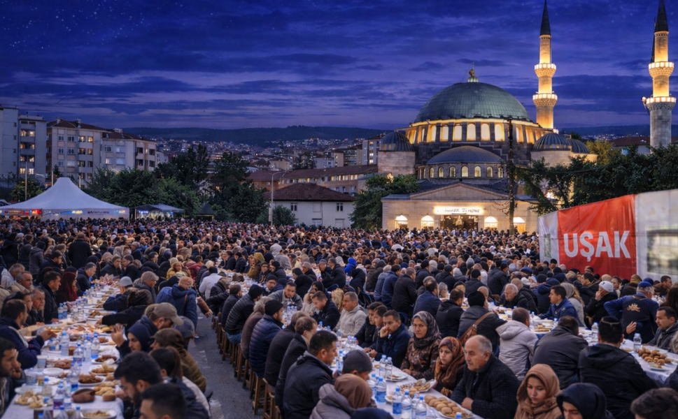Uşak’ta Ramazan ayı boyunca ücretsiz iftar sofraları kurulacak
