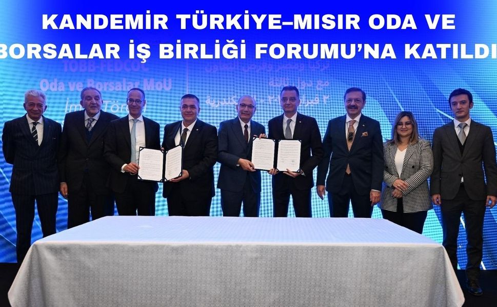 UTSO Başkanı Kandemir Mısır’a gitti