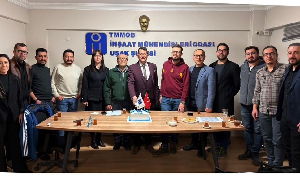 Uşak İMO yönetim kurulu görev bölümü yaptı