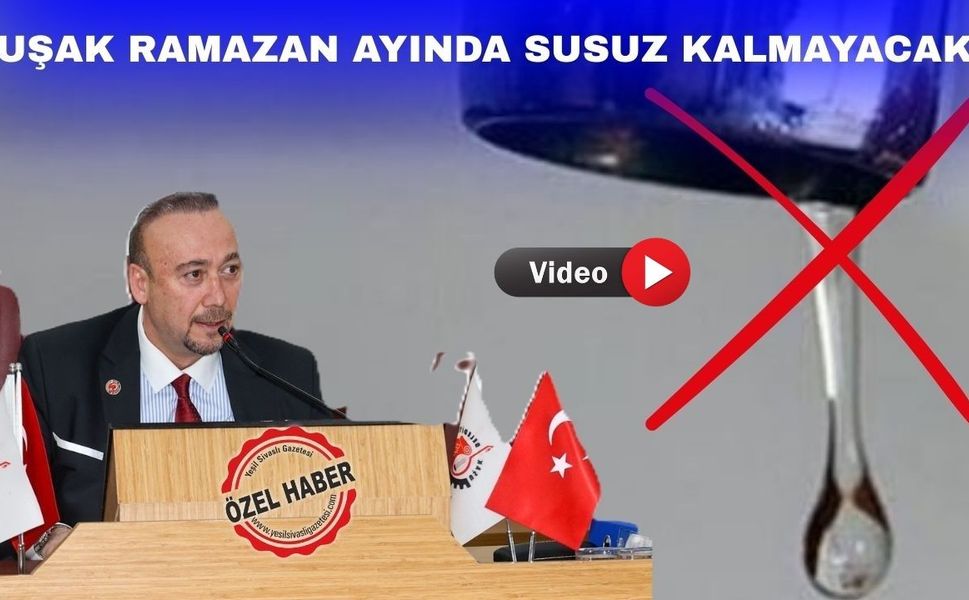 Başkan Yalım’dan Uşaklılara en güzel Ramazan ayı hediyesi