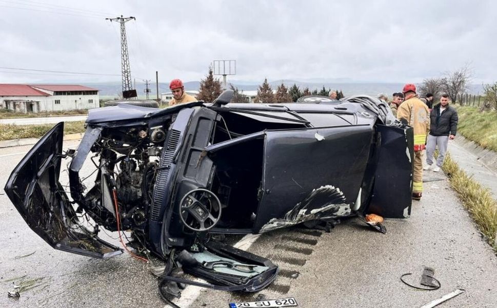 Bayram Sabahı Feci Kaza