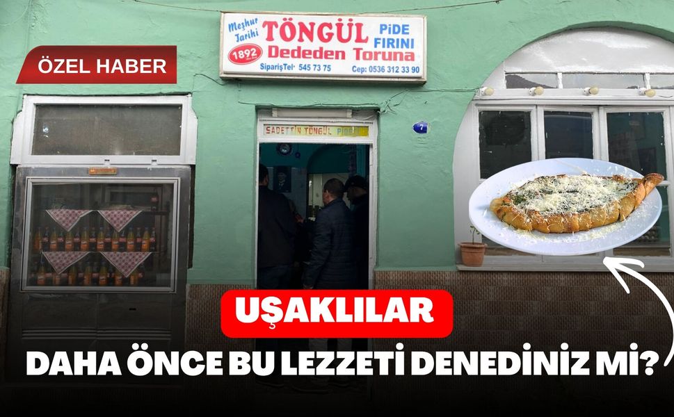 Uşaklılar Daha Önce Bu Lezzeti Denediniz mi?