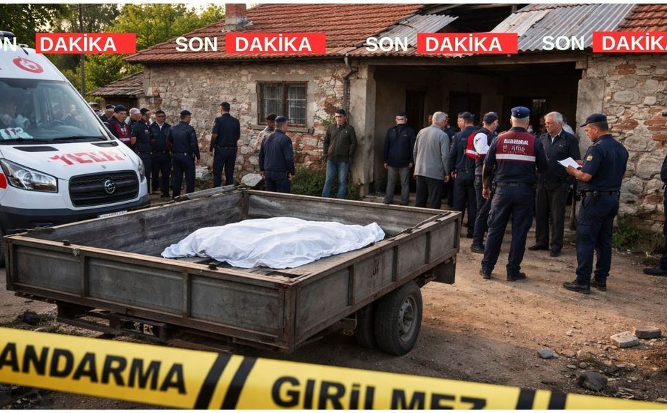 Uşak’ın Paçacıoğlu köyünde feci kaza