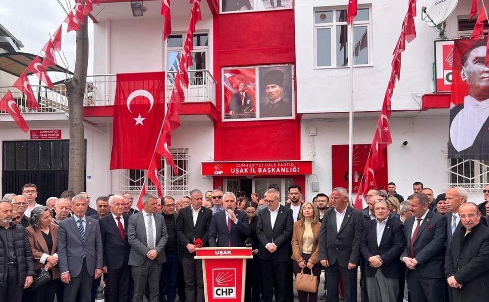 CHP Uşak İl Başkanı Celalettin Çoban; “Durmayacağız”