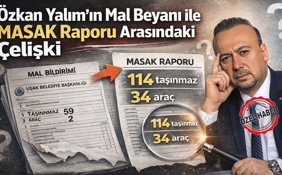 Özkan Yalım’ın mal beyanı ve MASAK Raporu uyuşmadı