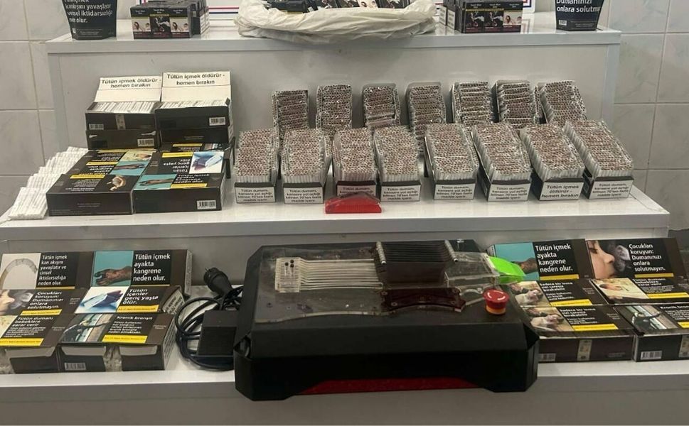 Uşak’ta Kaçak Sigara ve Tütün Operasyonu