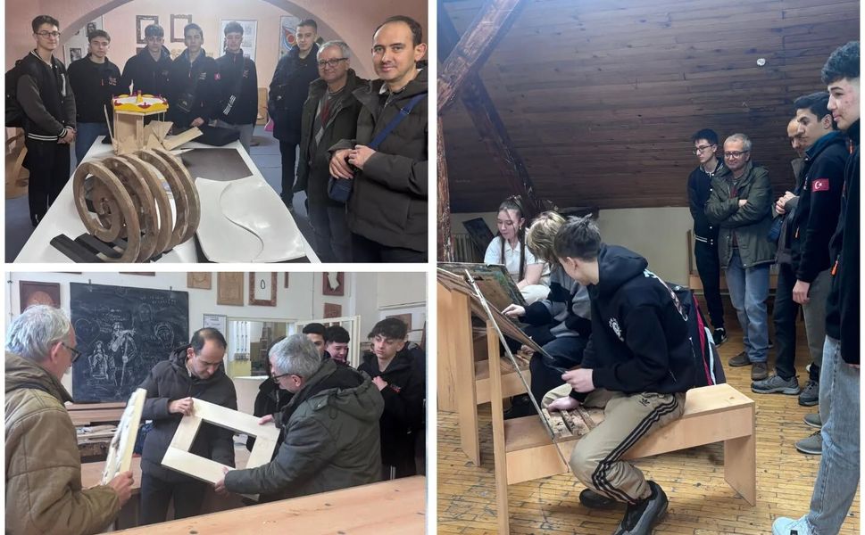 Uşak’ın Ahşap Sanatı Avrupa’da Göz Kamaştırdı