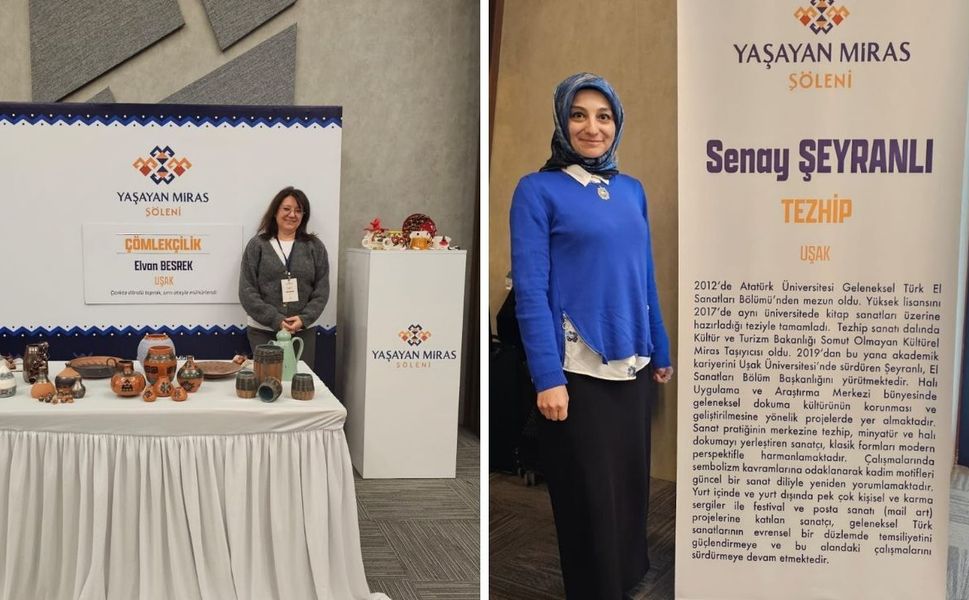 Uşaklı 2 sanatçı Uşak’ın kültürel miraslarını tanıtıyor